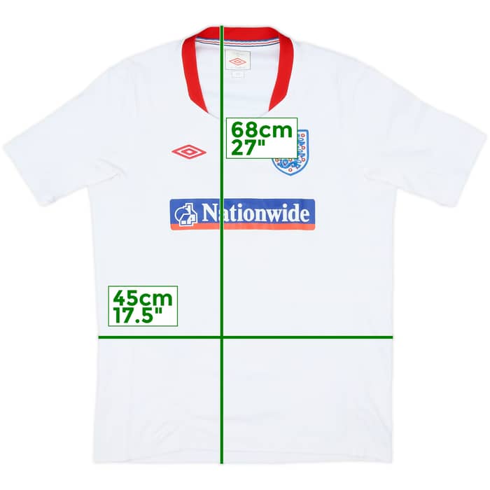 2010-11 England Umbro Training Shirt - 8/10 - (XL.Boys)