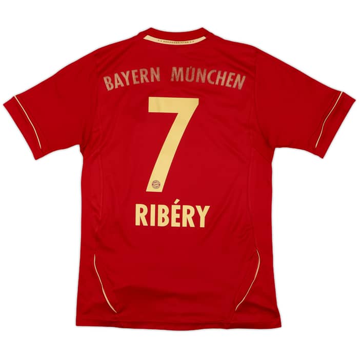 2011-13 Bayern Munich Home Shirt Ribery #7 - 6/10 - (XL.Boys)