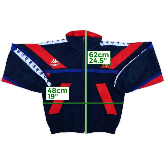 1993-94 Barcelona Kappa Track Jacket - 8/10 - (S)