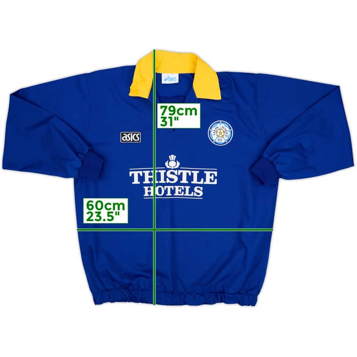 1993-95 Leeds United Asics Drill Top - 8/10 - (L)