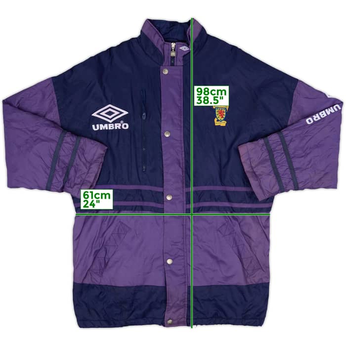 1994-96 Scotland Umbro Bench Coat - 8/10 - (L)
