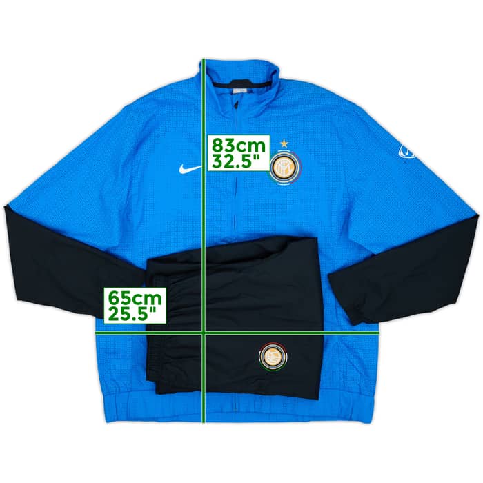 2009-10 Inter Milan Nike Tracksuit - 10/10 - (XXL)
