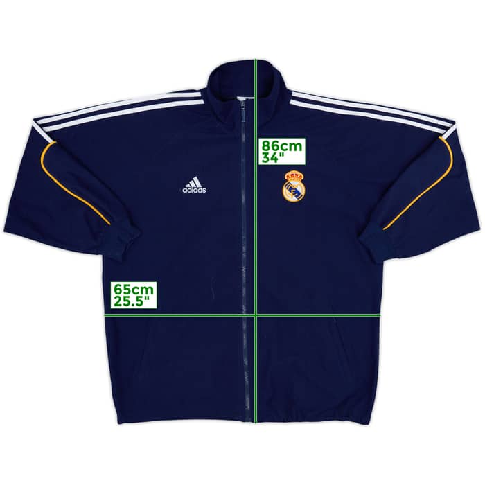 1999-00 Real Madrid adidas Track Jacket - 8/10 - (3XL)