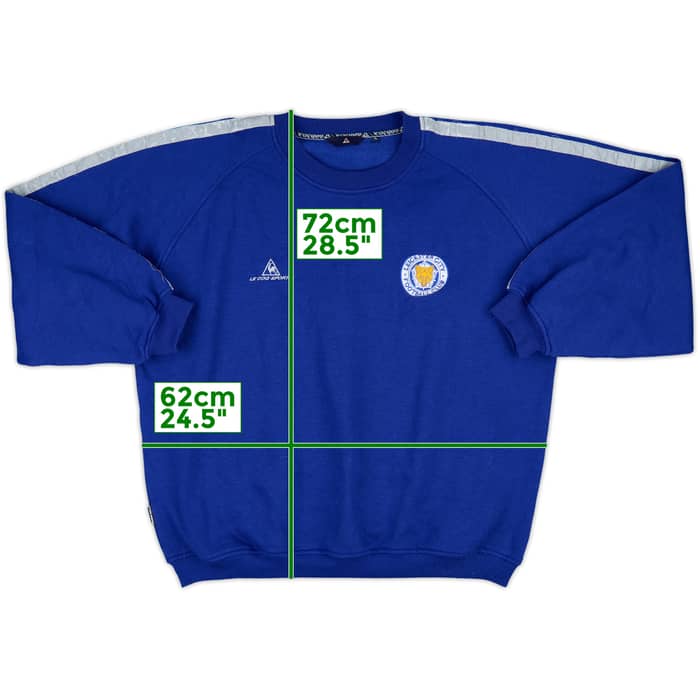 2004-05 Leicester Le Coq Sportif Sweat Top - 8/10 - (XL)