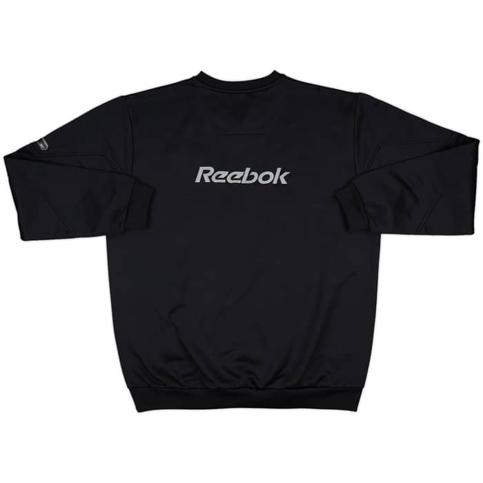 2003-04 Liverpool Reebok Player Issue Sweat Top #5 (Baros) - 8/10 - (XL)