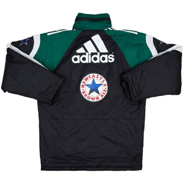 1997-98 Newcastle adidas Padded Bench Coat - 6/10 - (S)