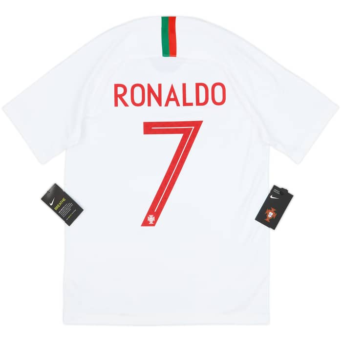 2018-19 Portugal Away Shirt Ronaldo #7 (S)
