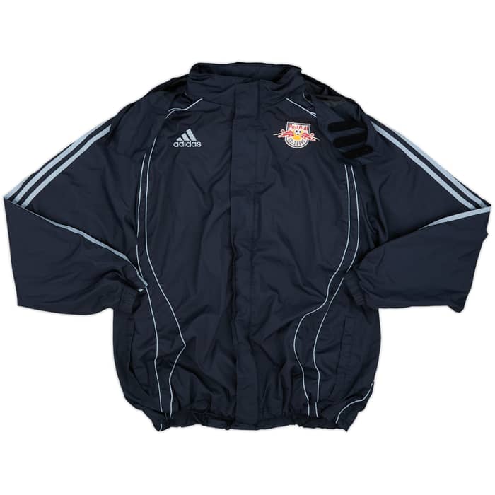 2006-07 Red Bull Salzburg adidas Hooded Rain Jacket - 8/10 - (M)