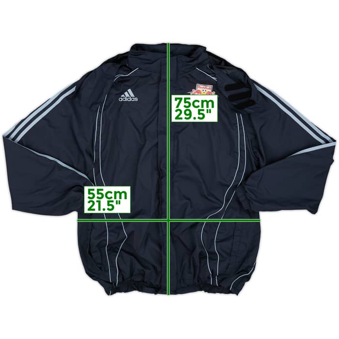 2006-07 Red Bull Salzburg adidas Hooded Rain Jacket - 8/10 - (M)