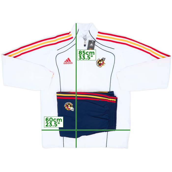2009-10 Spain adidas Tracksuit (L)
