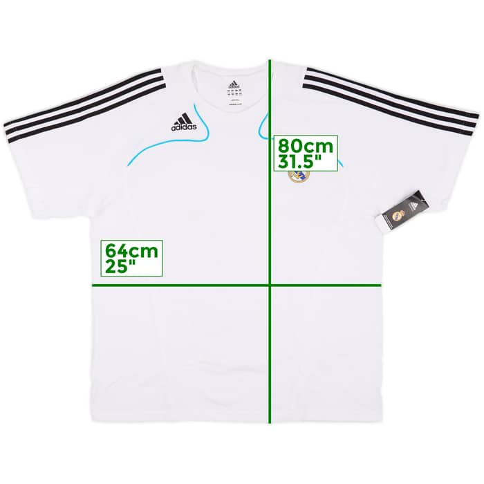2008-09 Real Madrid adidas Cotton Tee (3XL)
