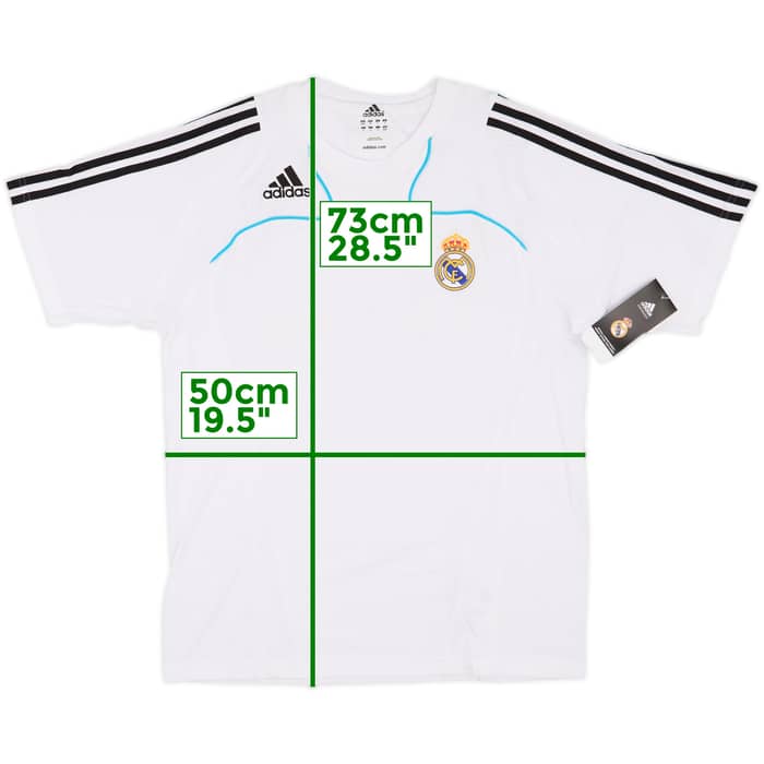 2008-09 Real Madrid adidas Cotton Tee (M/L)