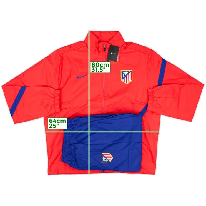 2011-12 Atletico Madrid Nike Full Tracksuit (XL)