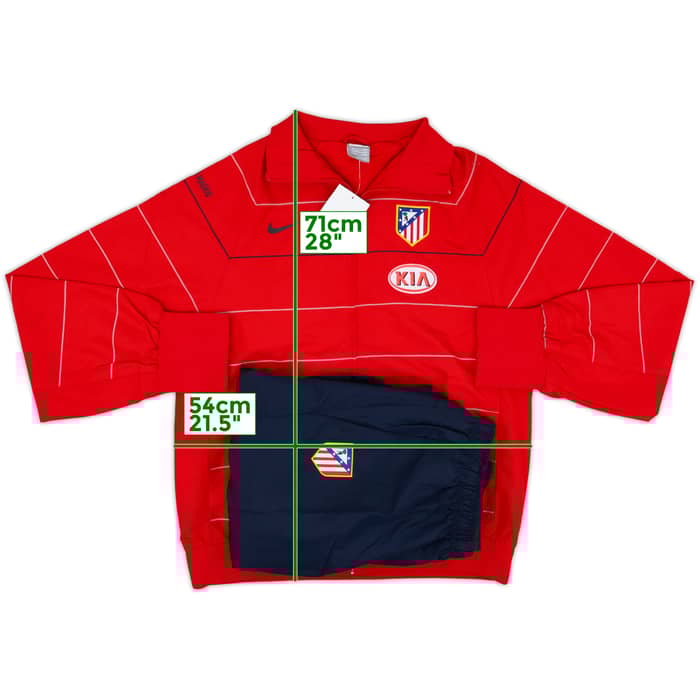2008-09 Atletico Madrid Nike Full Tracksuit (M)