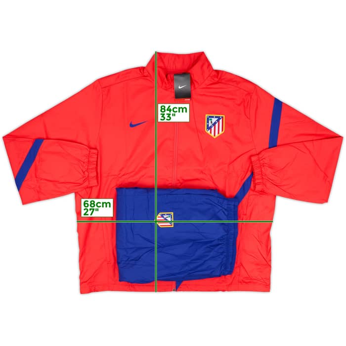 2011-12 Atletico Madrid Nike Full Tracksuit (XXL)