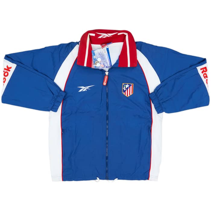 1998-99 Atletico Madrid Reebok Full Tracksuit (L.Boys)