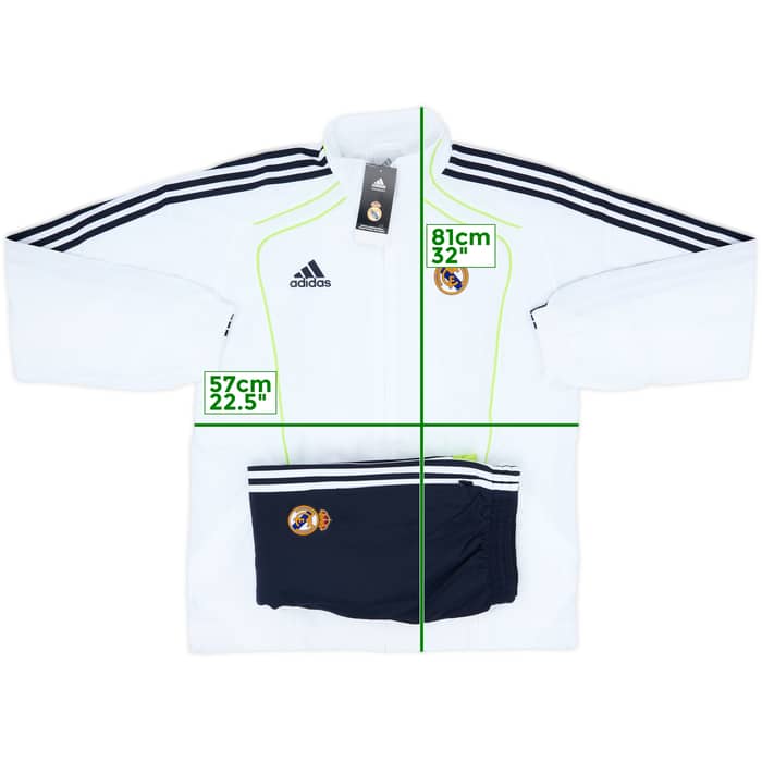 2010-11 Real Madrid adidas Full Tracksuit (M/L)