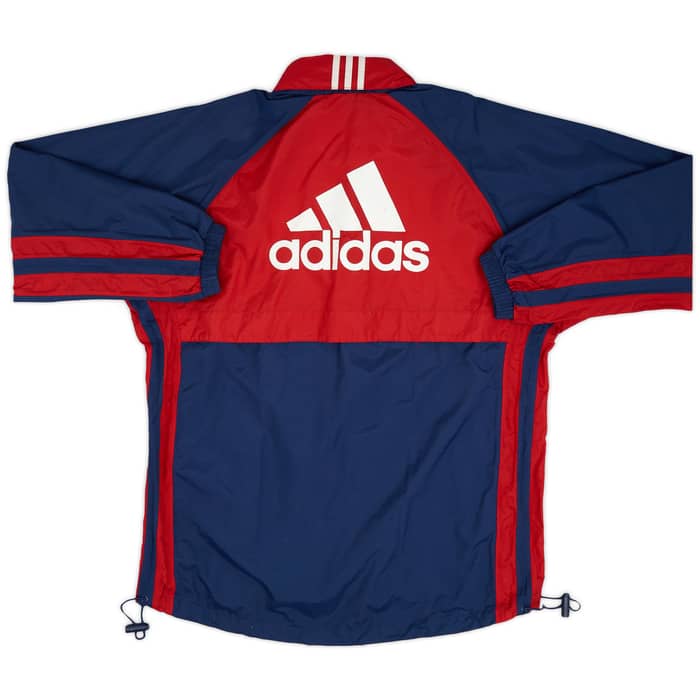 1998-00 Bayern Munich adidas Hooded Rain Jacket - 6/10 - (L)