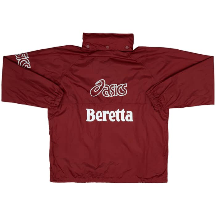2005-06 Torino Asics 1/4 Zip Hooded Windbreaker - 5/10 - (S)