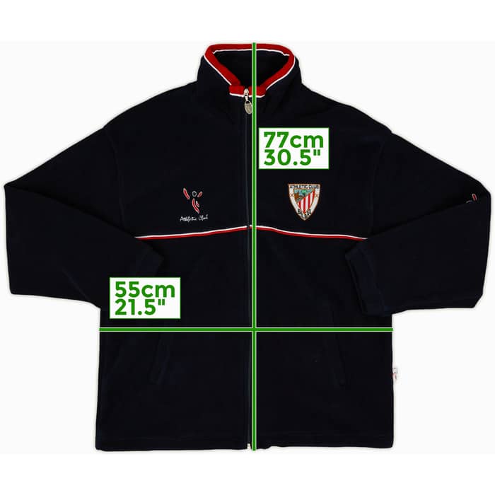 2001-02 Athletic Bilbao Fleece Jacket - 8/10 - (M)
