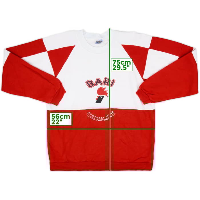 1990-91 Bari Le Felpe Dei Grandi Sweat Top - 7/10 - (L)