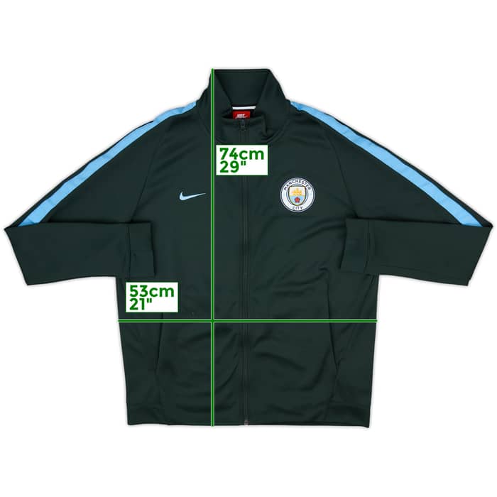2017-18 Manchester City Nike Track Jacket - 8/10 - (L)