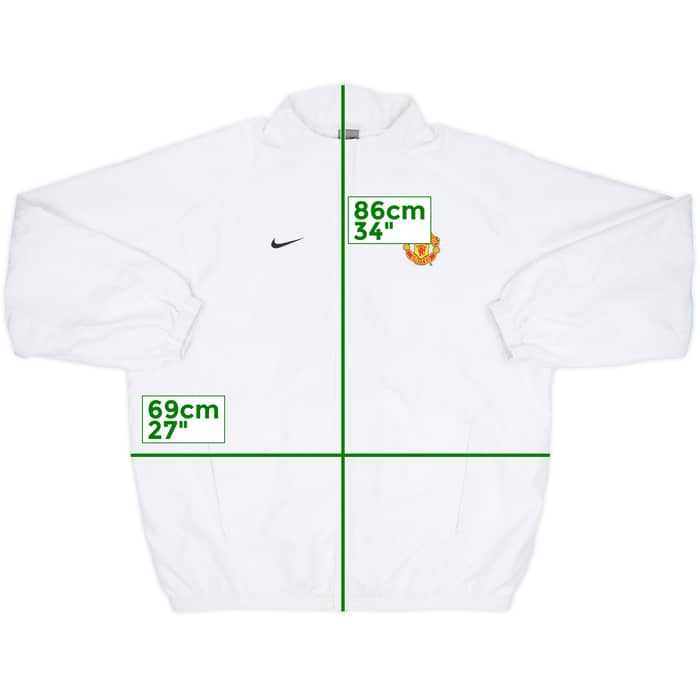 2002-03 Manchester United Nike Track Jacket - 8/10 - (XXL)