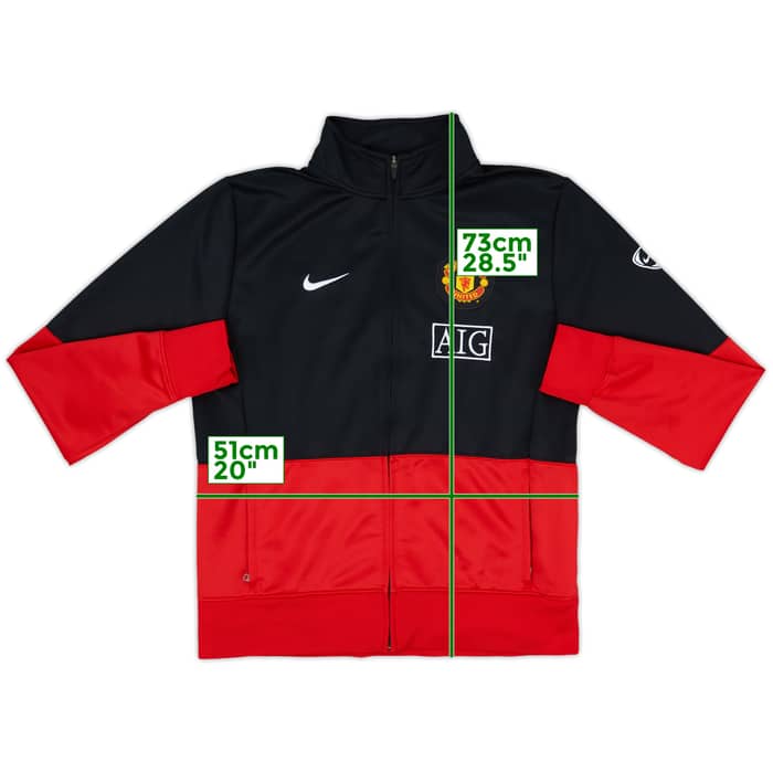 2009-10 Manchester United Nike Track Jacket - 10/10 - (M)