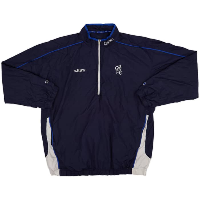 2002-03 Chelsea Umbro 1/2 Zip Track Jacket - 7/10 - (L)