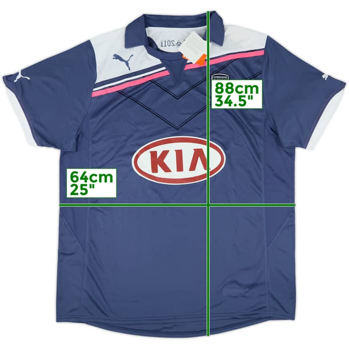 2011-12 Bordeaux Third Shirt (XXL)