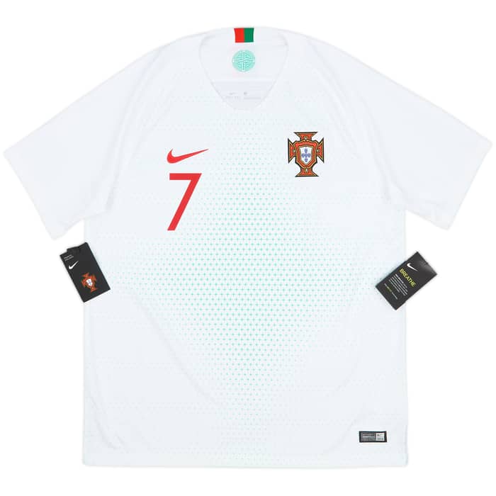 2018-19 Portugal Away Shirt Ronaldo #7 (L)