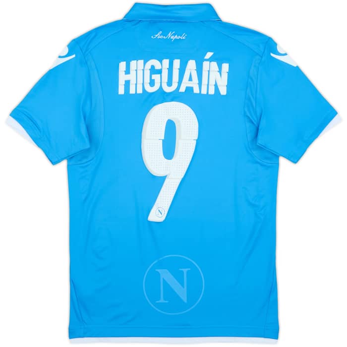 2014-15 Napoli Home Shirt Higuain #9 (S)