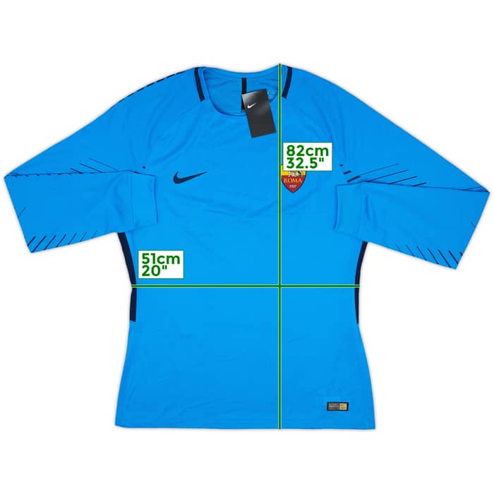 2017-18 Roma Player Issue GK Shirt (XL)