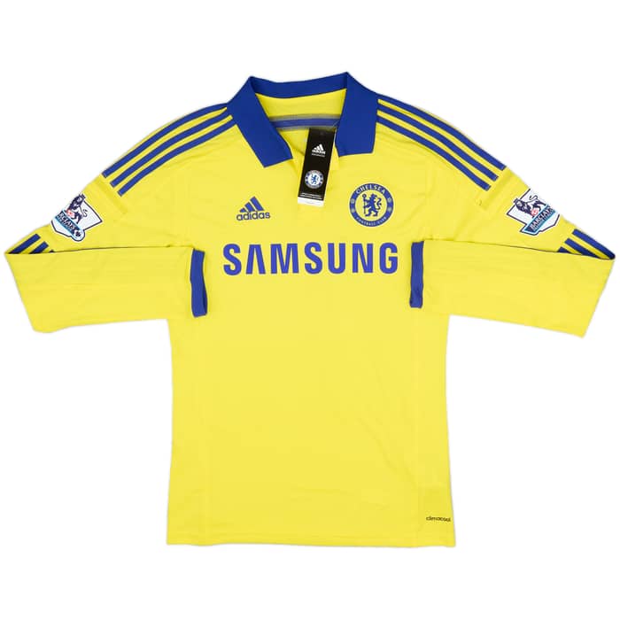 2014-15 Chelsea Away L/S Shirt Hazard #10 (S)