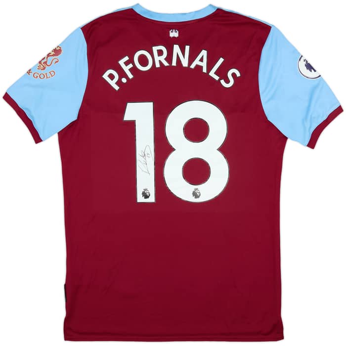 2019-20 West Ham Signed Home Shirt P. Fornals #18 (M)