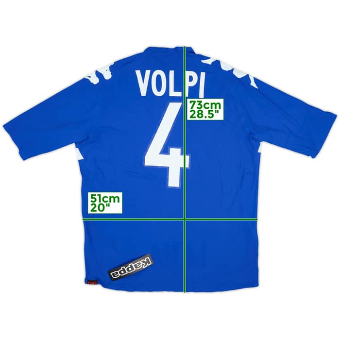 2005-07 Sampdoria Player Issue Home Shirt Volpi #4 (XL)