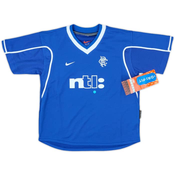 1999-01 Rangers Home Shirt (6-7 Years)