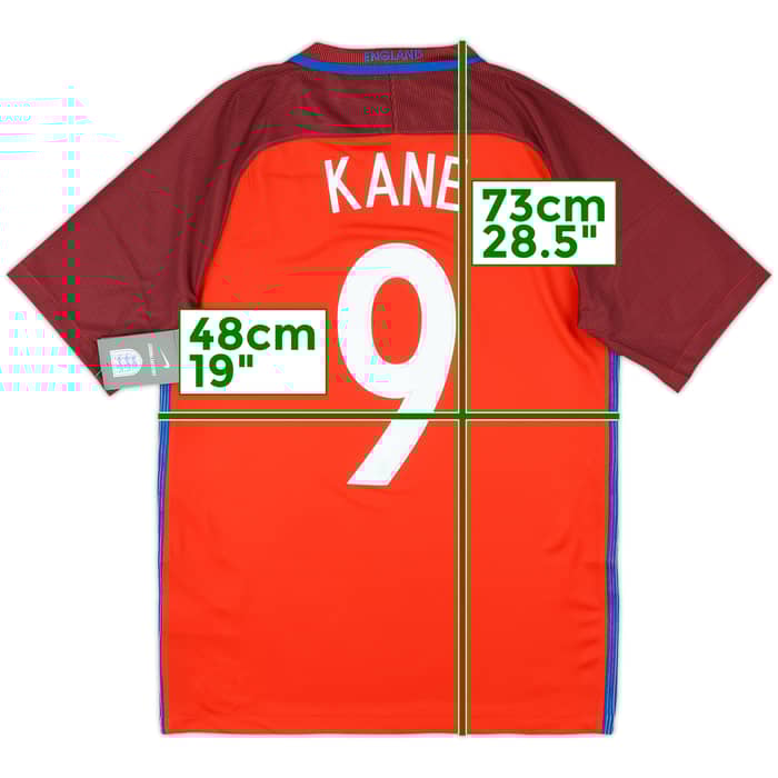 2016-17 England Away Shirt Kane #9 (S)