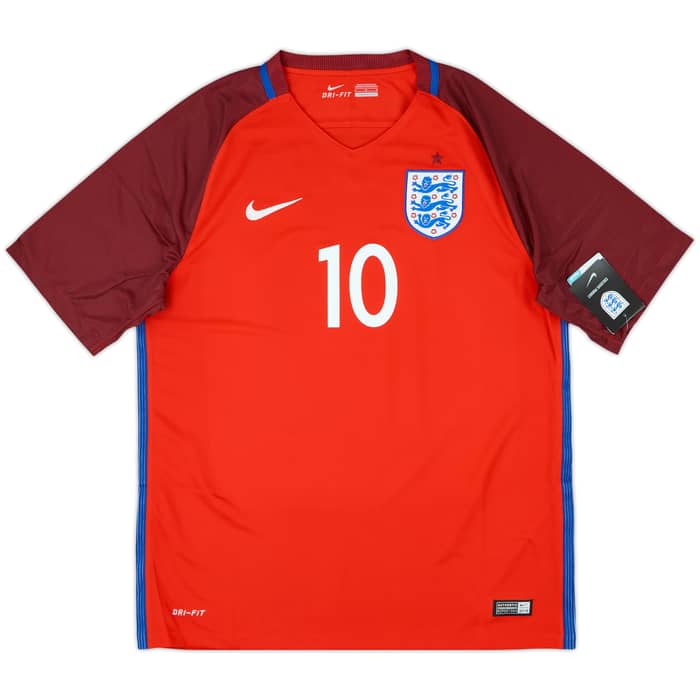 2016-17 England Away Shirt Rooney #10 (L)