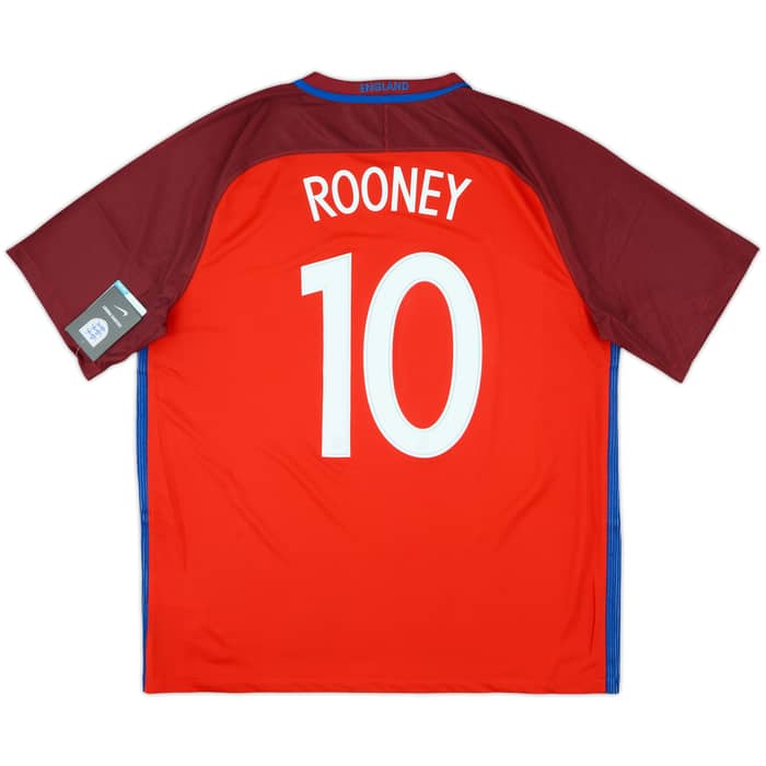 2016-17 England Away Shirt Rooney #10 (XL)