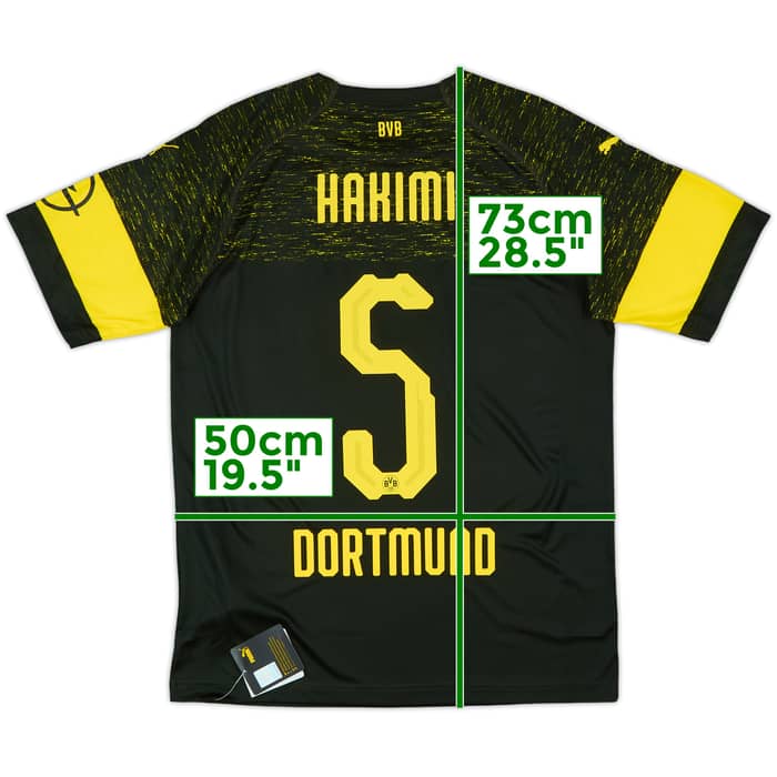 2018-19 Borussia Dortmund Away Shirt Hakimi #5 (M)
