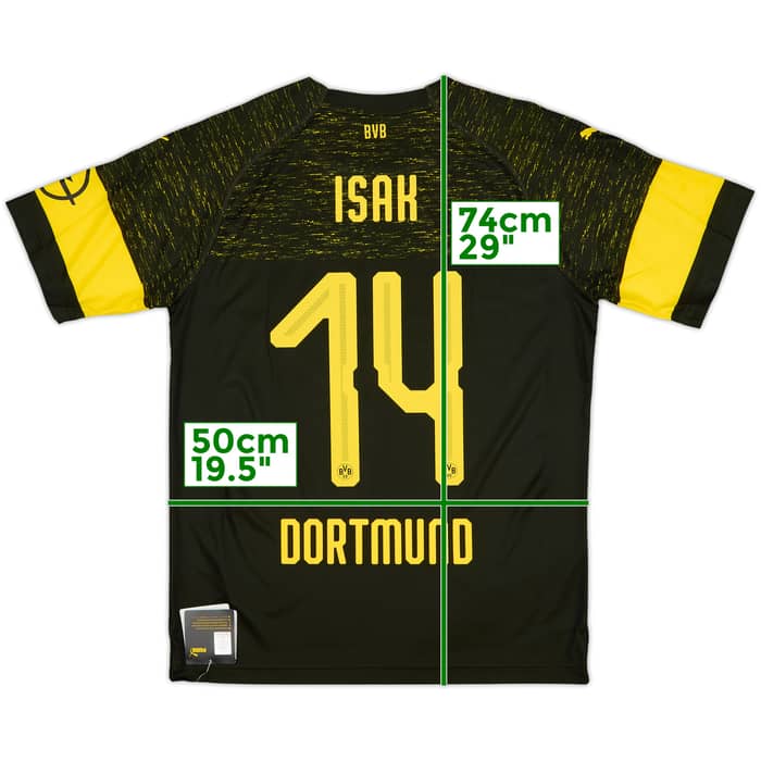 2018-19 Borussia Dortmund Away Shirt Isak #14 (M)