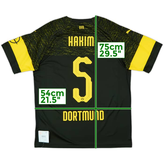 2018-19 Borussia Dortmund Away Shirt Hakimi #5 (L)