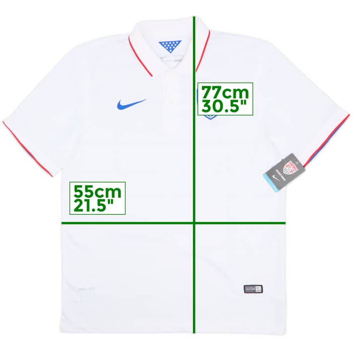 2014-15 USA Home Shirt (L)