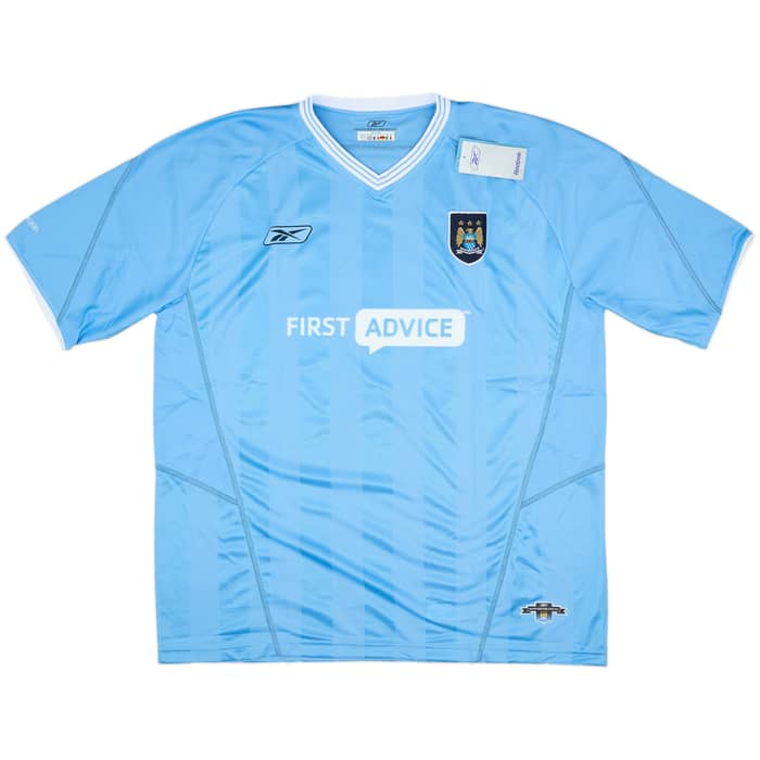 2003-04 Manchester City Home Shirt Anelka #39 (XL)
