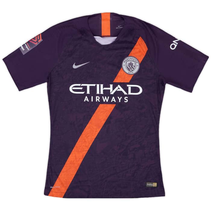 2018-19 Manchester City Women's Player Issue Third Shirt McManus #23 - As New - (M)