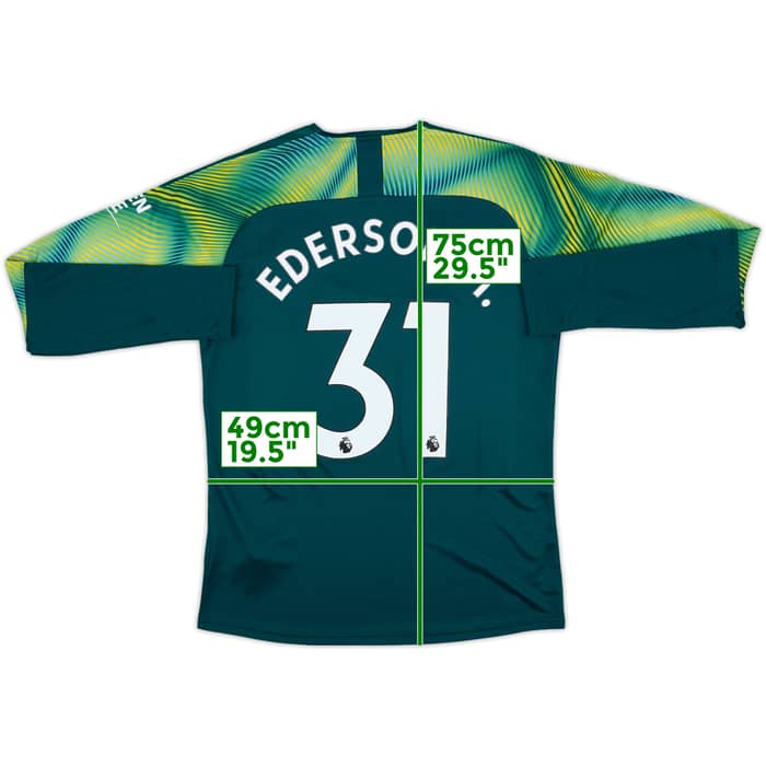 2019-20 Manchester City GK Shirt Ederson M. #31 (L)