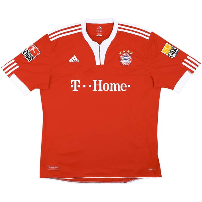 2009-10 Bayern Munich Home Shirt Lahm #21 - 8/10 - (XXL)