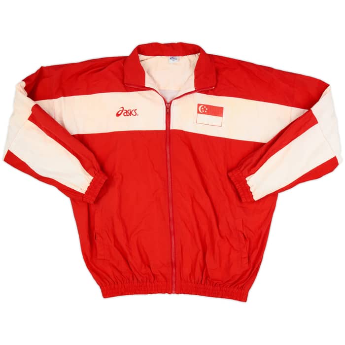1998-00 Singapore Asics Tracksuit - 6/10 - (XXL)