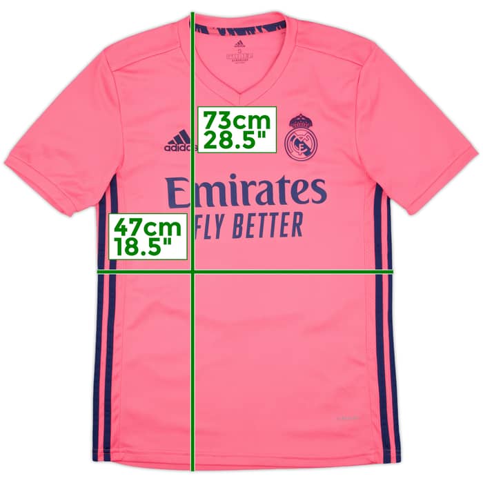 2020-21 Real Madrid Away Shirt - 10/10 - (S)